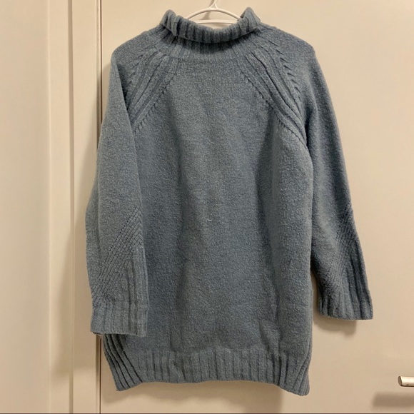 Sky blue long sweater - Picture 1 of 4